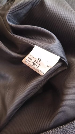 Traje 3 piezas gris