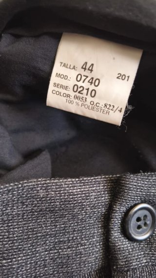 Traje 3 piezas gris