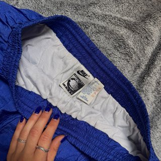 Pantalón chándal Nike retro vintage azul