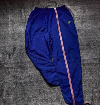 Pantalón chándal Nike retro vintage azul
