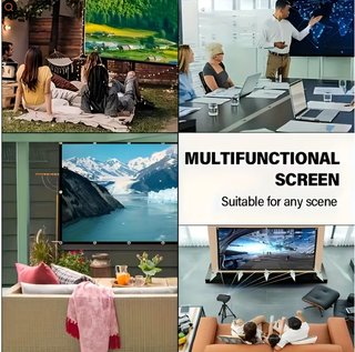 Pantalla Proyector 4K Plegable