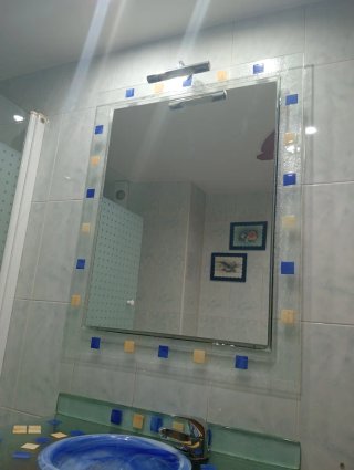Mueble de baño completo con lavabo 80 cm