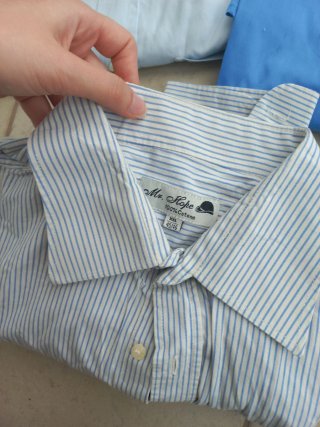Set 3 Camicie Uomo Taglia XXL blu