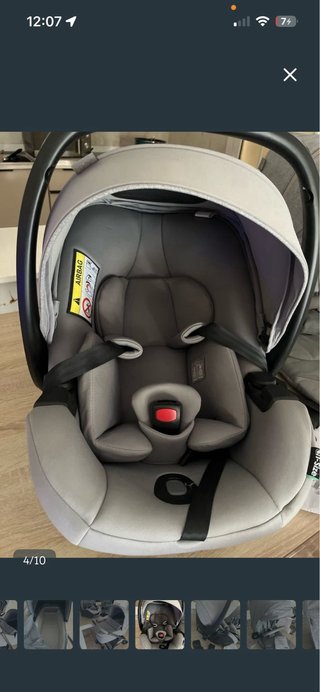 Carro Bebé Chicco Bellagio Gris