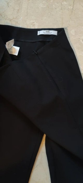 Pantalón Mango Negro Talla M