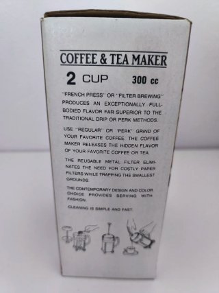 Cafetera Prensa Francesa Dorada