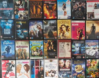 Lote DVD series y películas