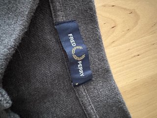Polo Fred Perry gris oportunidad excepcional