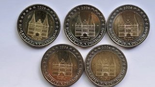 Monedas conmemorativas Alemania 2006 Schleswig