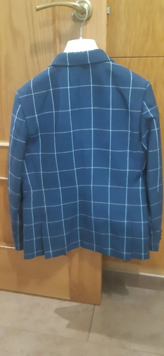 Chaqueta americana cuadros Warone Talla 12