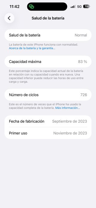 iPhone 15 Plus Libero Perfetto 83% Batteria