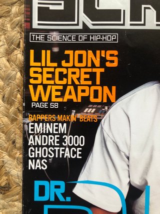 Revista Dr. Dre SCRATCH 1a Edición IMPECABLE!!!