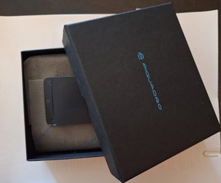 Portafoglio Piquadro uomo grigio