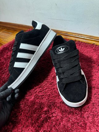 Tênis Adidas Campus Preto e Branco