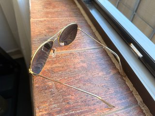 Gafas Ray-Ban RB3025 Aviator Dorado Azul