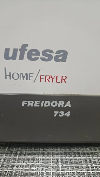 Freidora Ufesa Home Fryer 2.3L Vintage