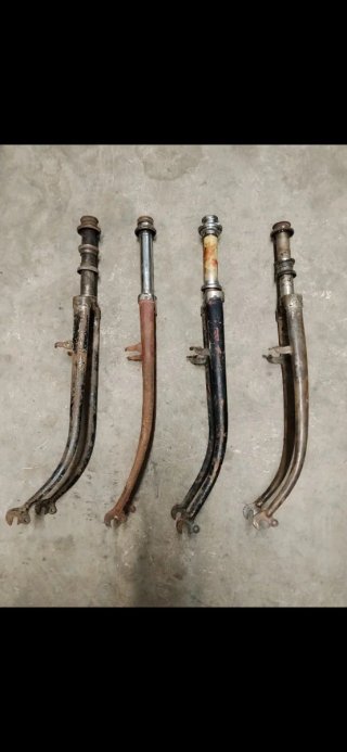 Horquillas bicicleta