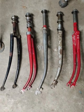 Horquillas bicicleta