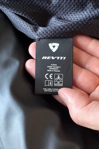 Chaqueta Moto Revit Tornado 3