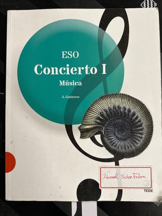 Libro ESO Concierto 1 Música