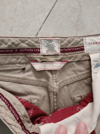 Pantaloni NV uomo beige taglia 32  Made in