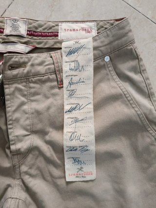 Pantaloni NV uomo beige taglia 32  Made in
