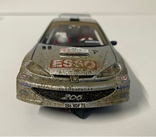Peugeot 206 WRC Scalextric. Alerón repro.