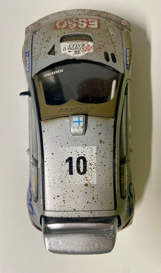 Peugeot 206 WRC Scalextric. Alerón repro.