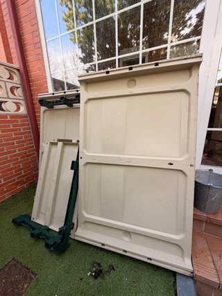 Armario exterior Keter beige/verde
