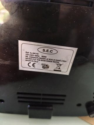 Olla de vapor eléctrica