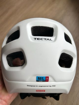 Casco POC Tectal M/L Blanco