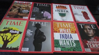 Revistas antiguas TIME solidarias