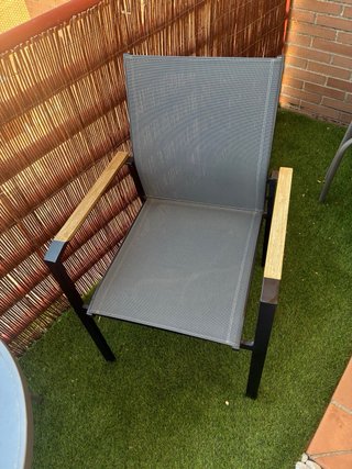 4 Sillas Jardin de diseño y tumbona GRATIS