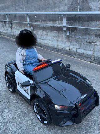 Coche Policía Eléctrico Niños