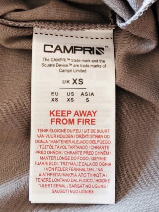 Camiseta térmica Campri gris ajustada