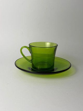 Juego Tazas Café Duralex Verde