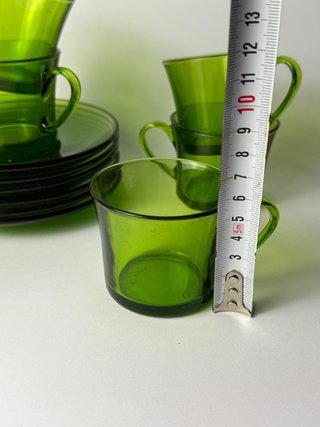 Juego Tazas Café Duralex Verde