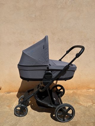 Carrito bebé 2 piezas gris