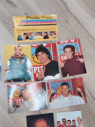 Lote fotos Backstreet Boys