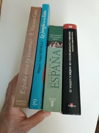 Lote libros historia y actualidad