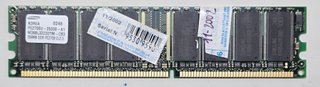 Ram DDR SDRAM Samsung da 256MB x2  PC2700