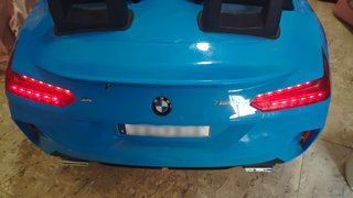 Coche teledirigido BMW azul para niños