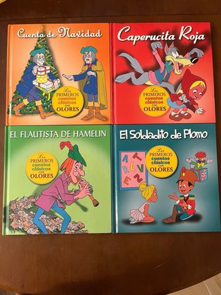 Colección 13 cuentos infantiles con olores