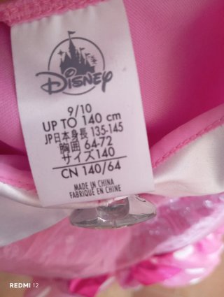 Disfraz Minnie Mouse Rosa Lunares Talla 9-10