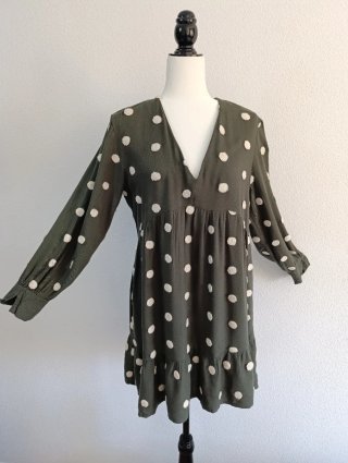 Vestido Primavera Zara de Lunares