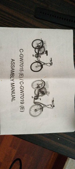 Triciclo Eléctrico Negro