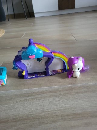 Lote Figuras Pin y Pon+casa+noria+heladeria