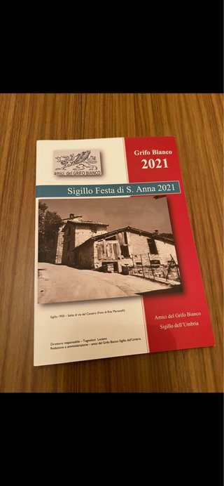 Libro grifo bianco sant’anna sigillo 2021