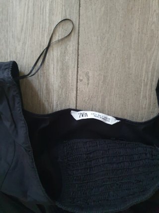 Vestido Zara Negro Talla M