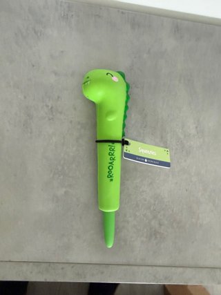 Penna dinosauro verde ROOARRR!